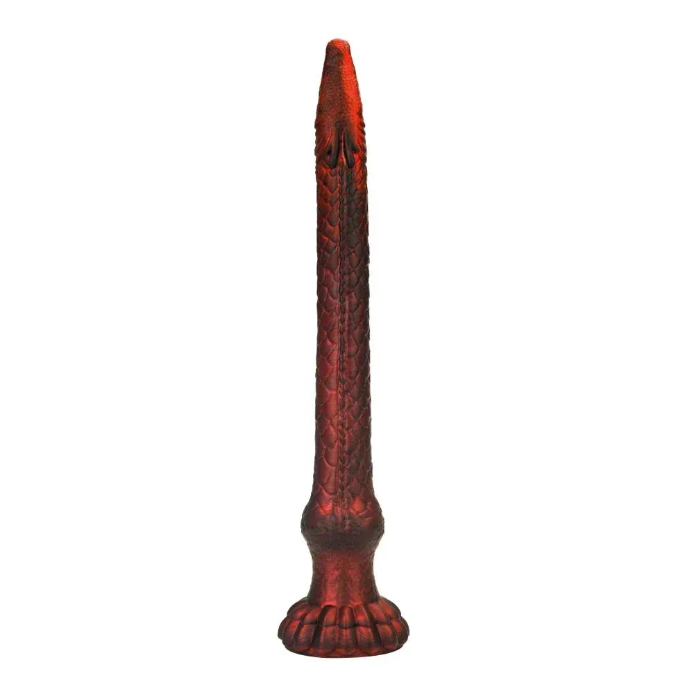 16.4 Inch Ultra Long Silicone Dildo With Strong Suction Cup