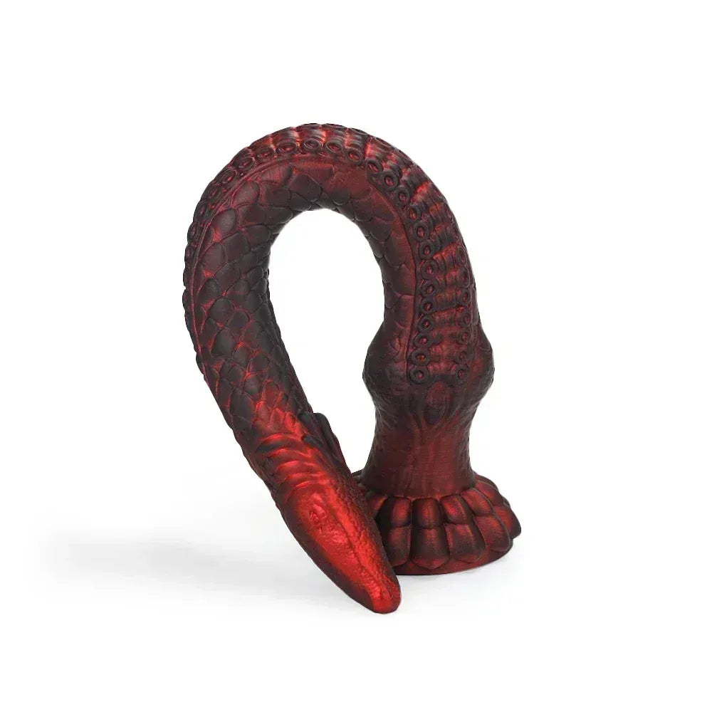 16.4 Inch Ultra Long Silicone Dildo With Strong Suction Cup