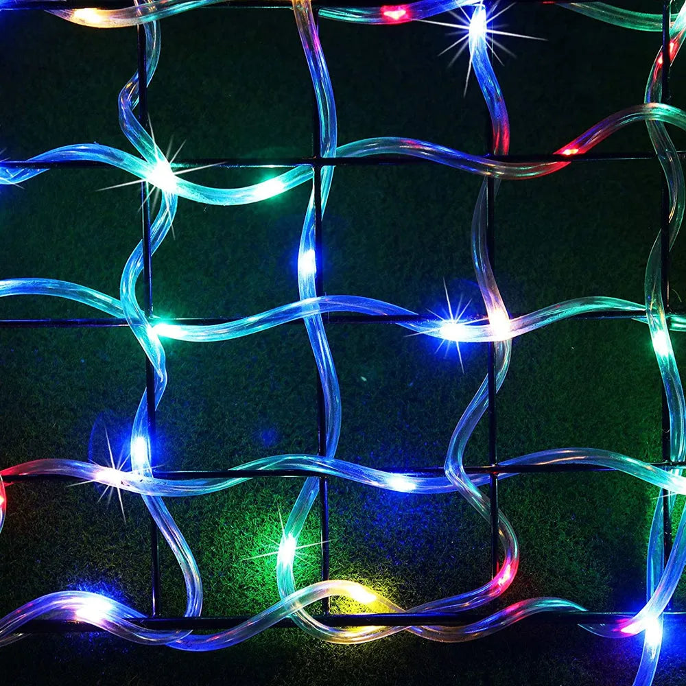 Vibe Geeks 66FT 200 LEDS 8 Modes Solar Powered Fairy String