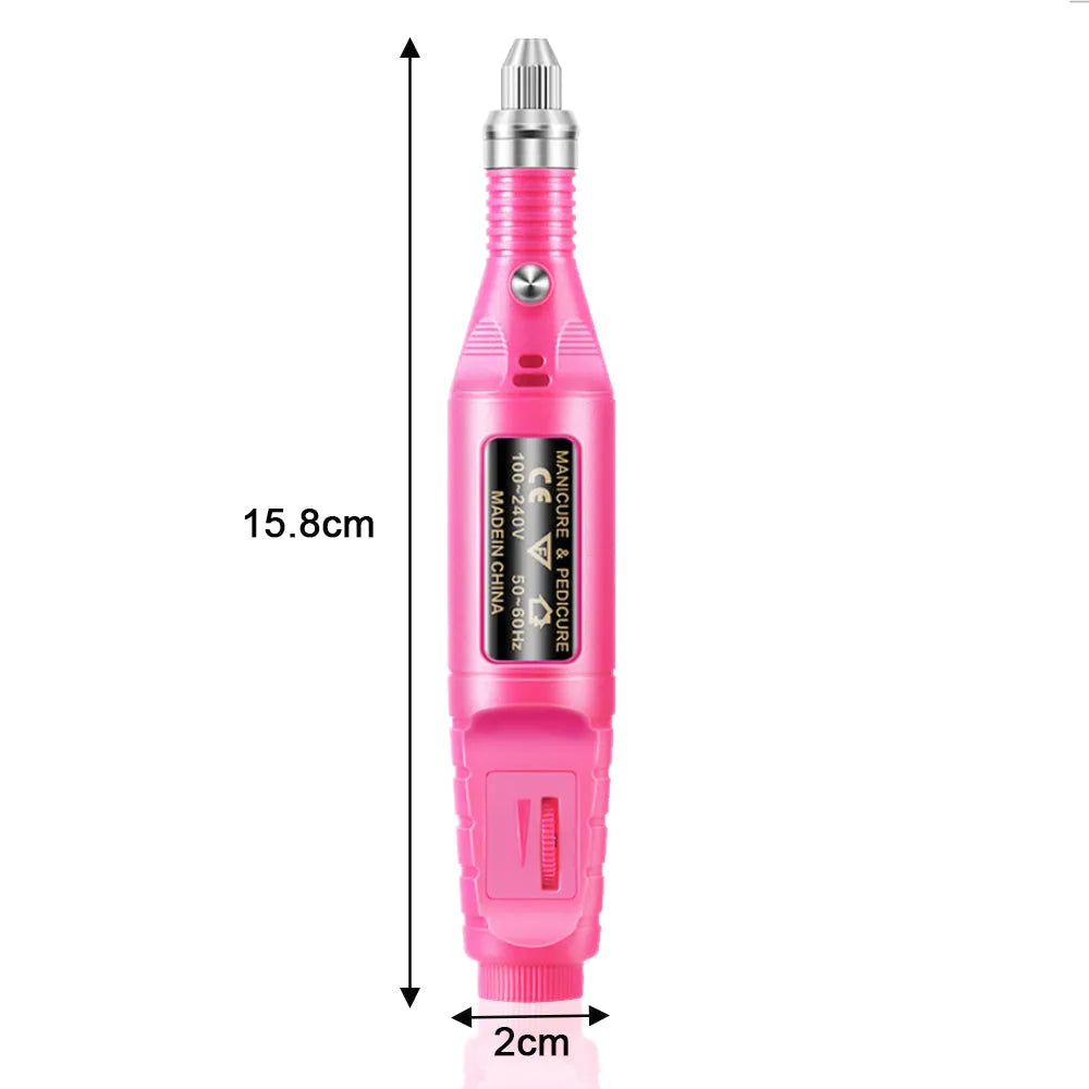 Vibe Geeks Manicure Pedicure Drill Set Machine for Ceramic