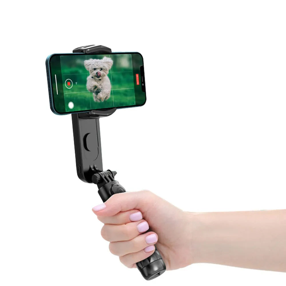 Vibe Geeks USB Rechargeable Handheld Mobile Stabilizer BT