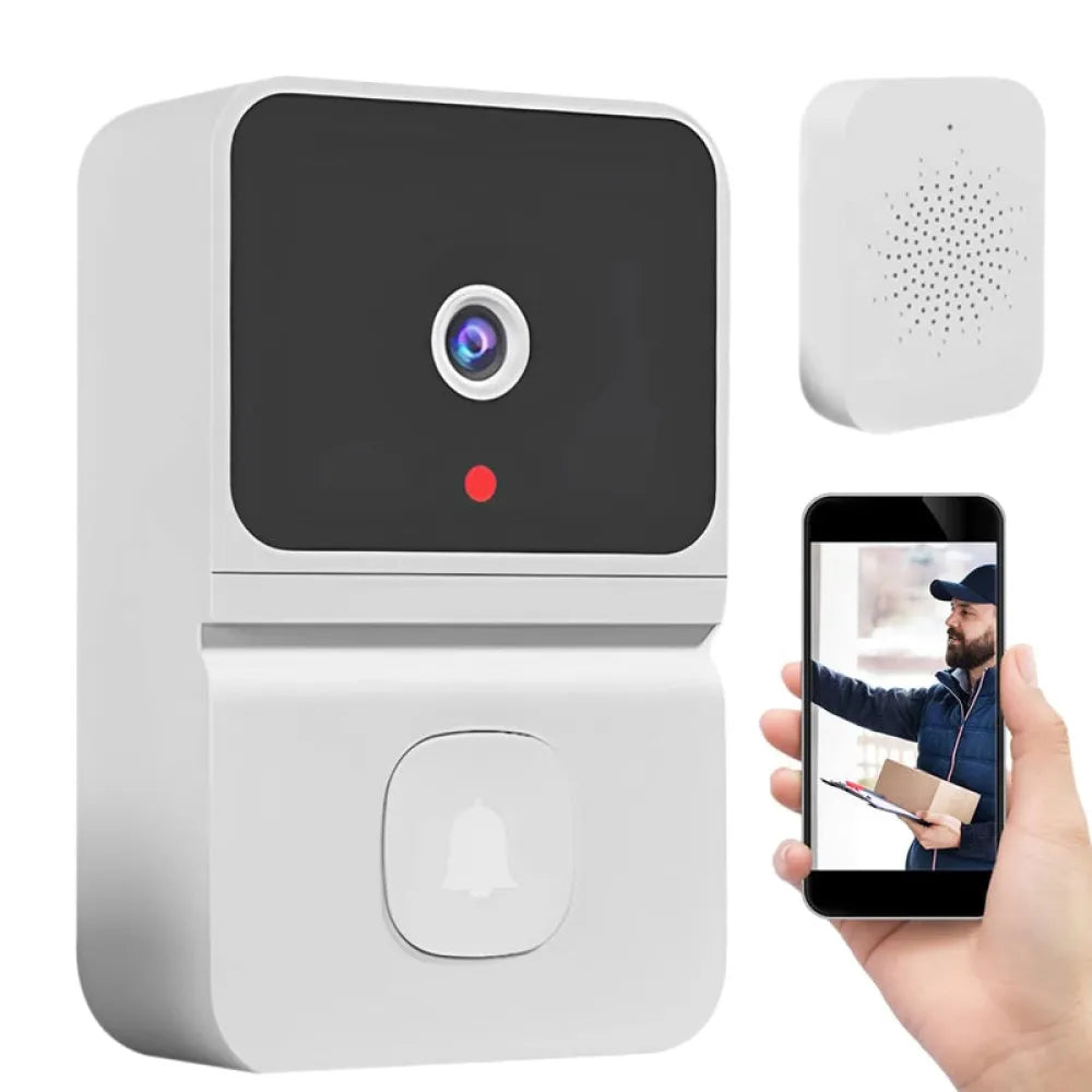 Vibe Geeks Wireless Video Support Doorbell with Night