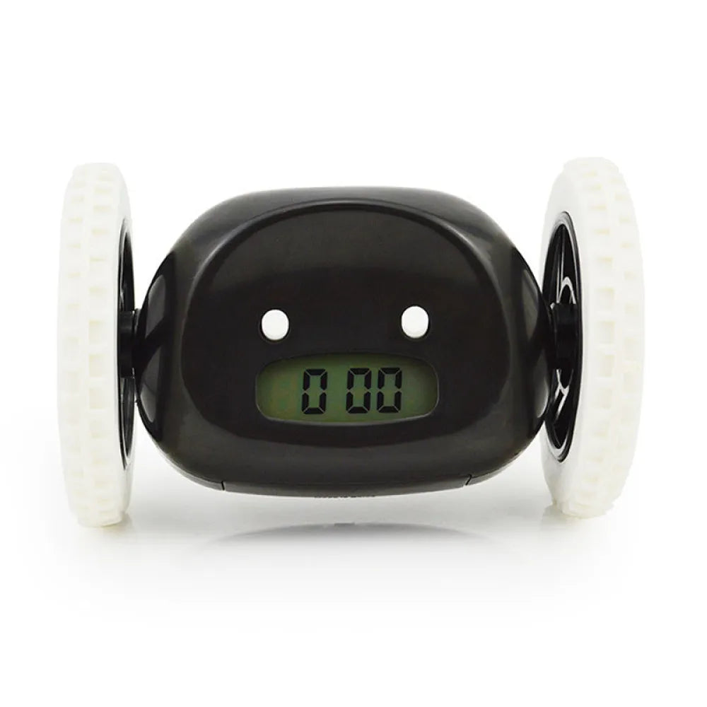 Vibe Geeks LED Lazy Running Electronic Digital Alarm Clock