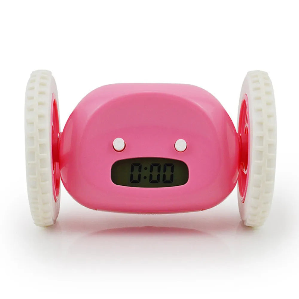 Vibe Geeks LED Lazy Running Electronic Digital Alarm Clock