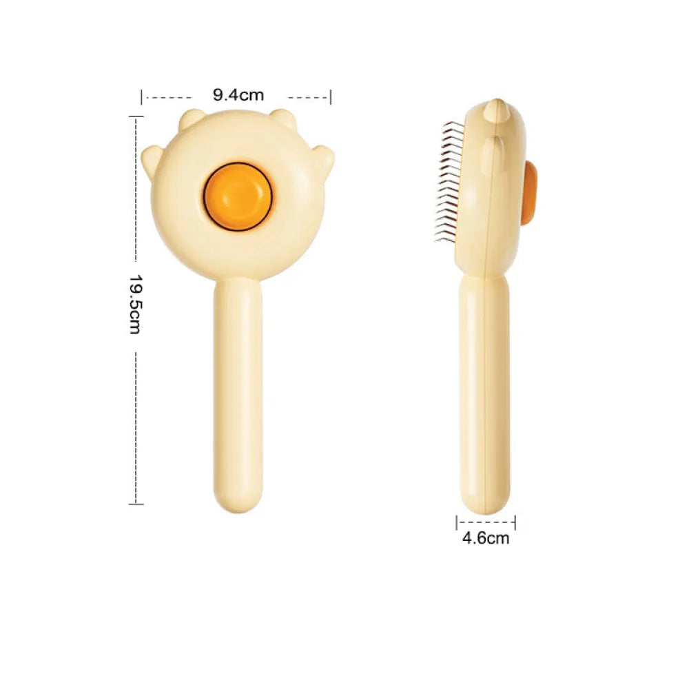 Vibe Geeks Universal Needle Brush Pet De - shedding