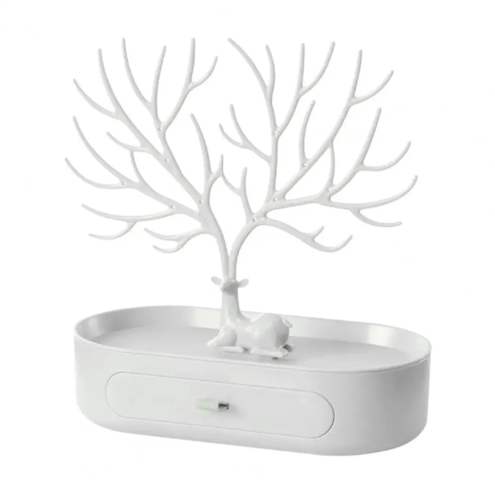 Vibe Geeks Antlers Tree Tower Jewelry Display Stand