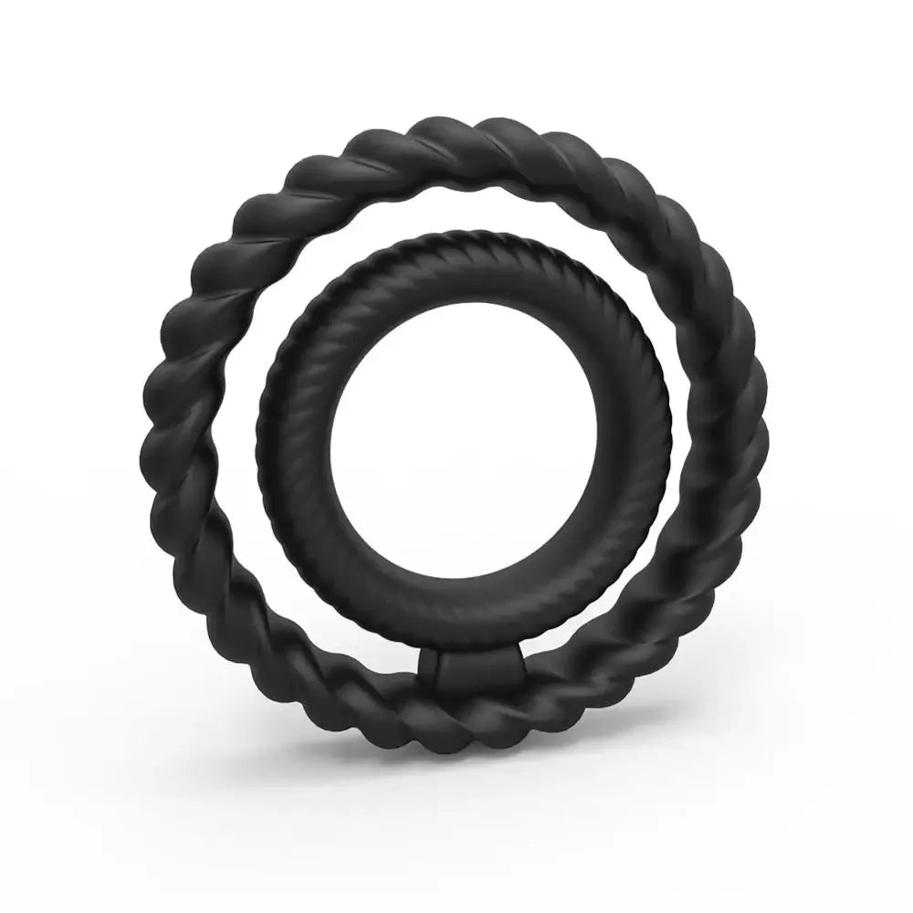 4Pcs Silicone Cock Rings For Men Delay Ejaculation Reusable