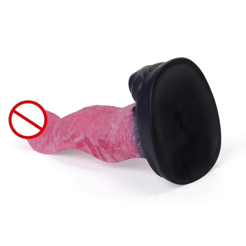 8.8 Inch Monster Dildo With Suction Cup Realistic Silicone
