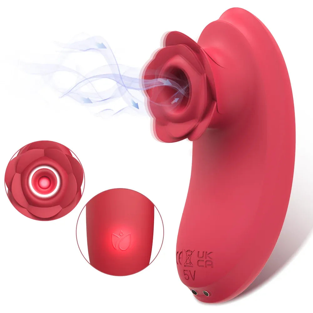 9 Mode Rose Sucking Vibrator for Women