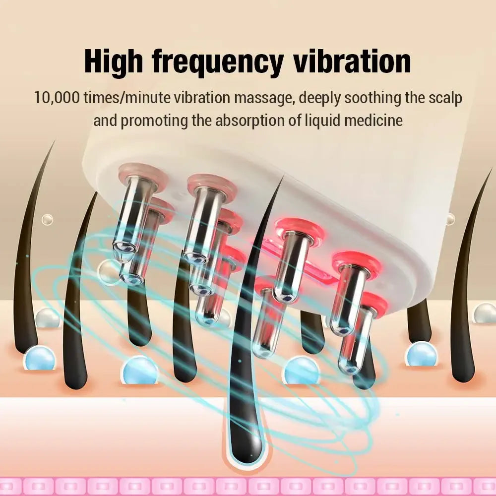 Vibe Geeks 2 - in - 1 Serum Hair Oil Dispenser and Scalp