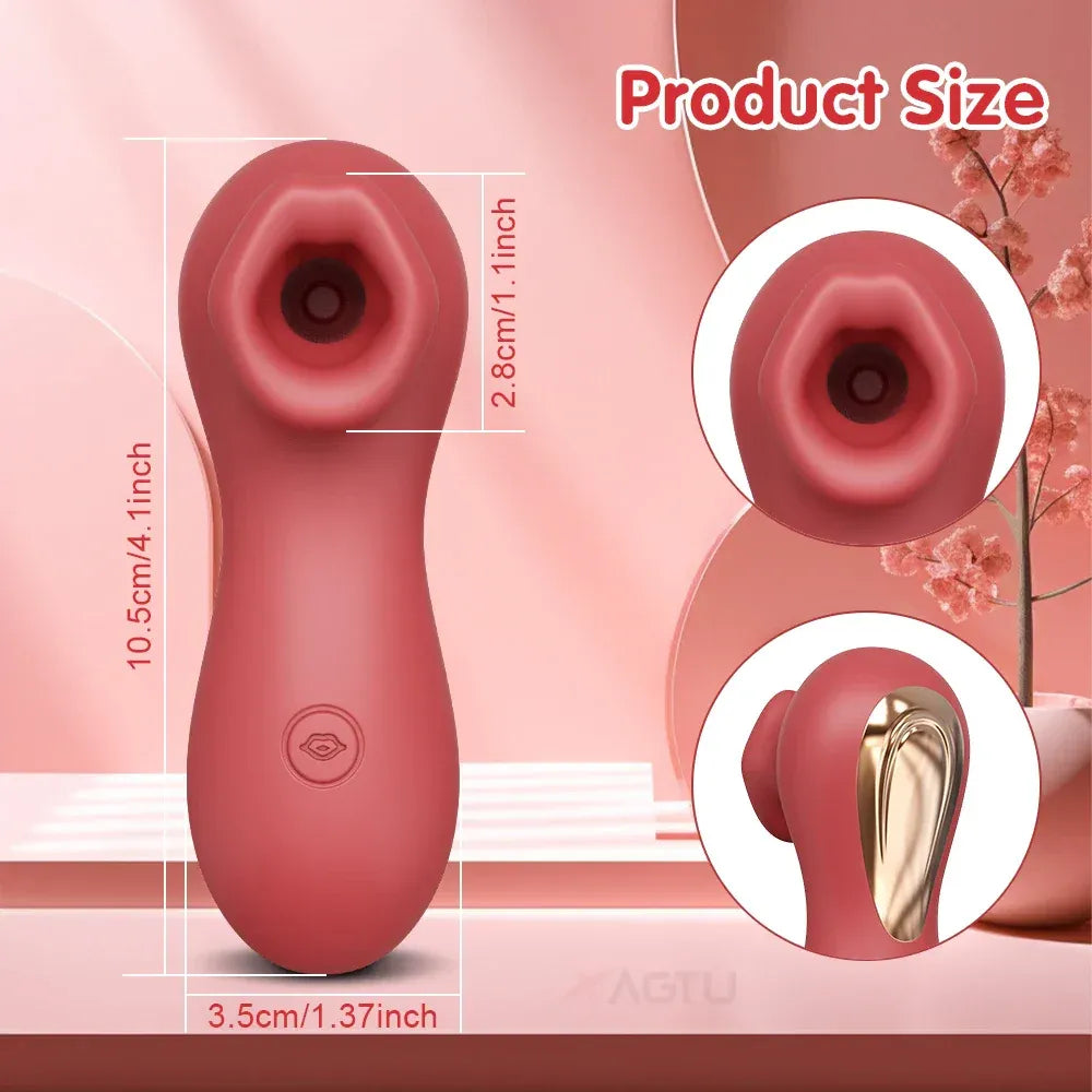 App Controlled Clit Sucker Vibrator for Women Nipple