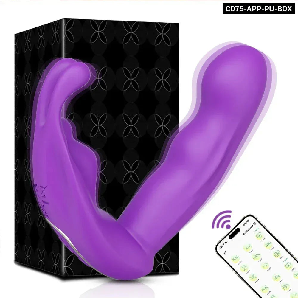 App Controlled Rabbit Vibrator for Women G Spot Stimulation