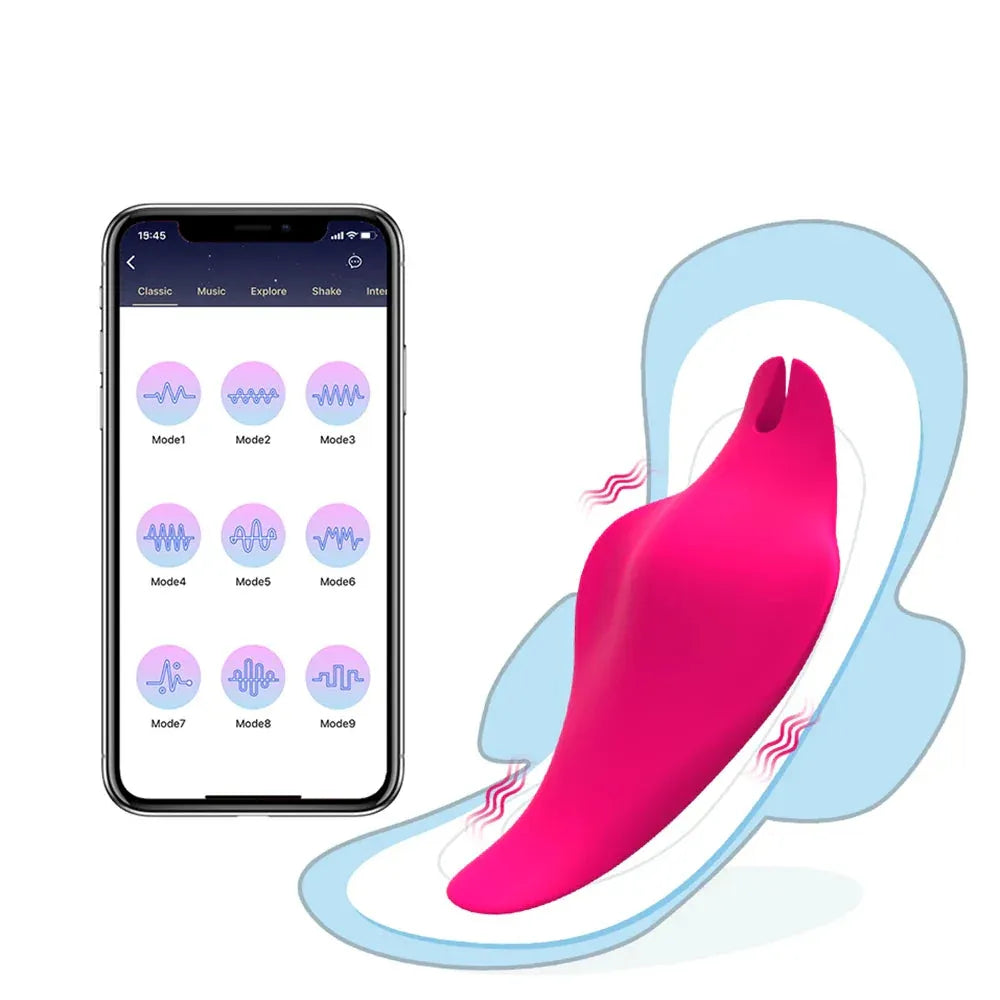 App Controlled Wearable Butterfly Vibrator