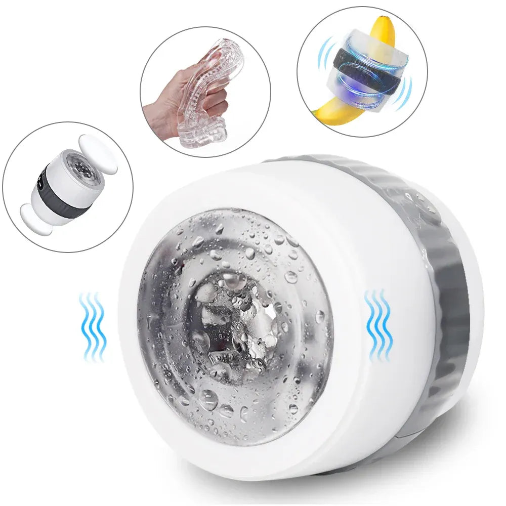 Auto-Sucking Heating Masturbator for Men