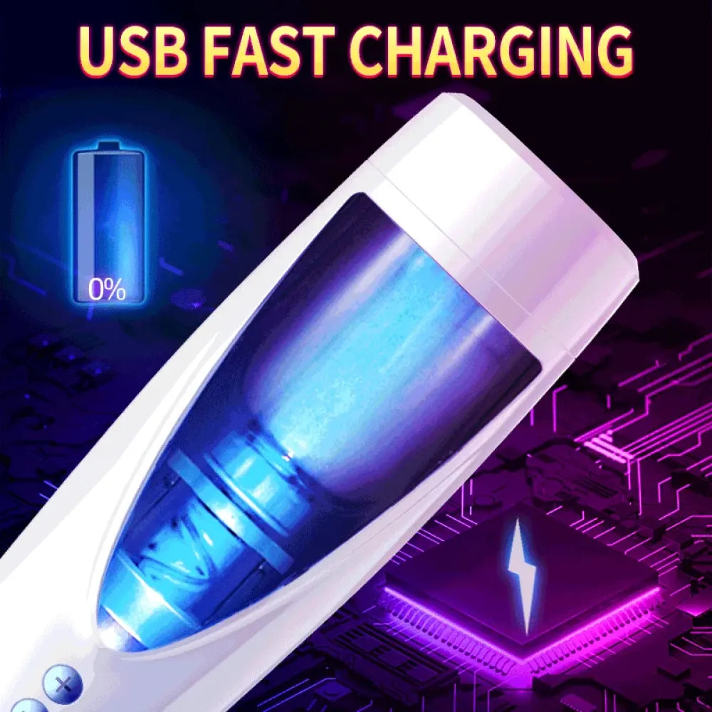 Automatic Male Masturbator Strong Vibrating 5d Vagina