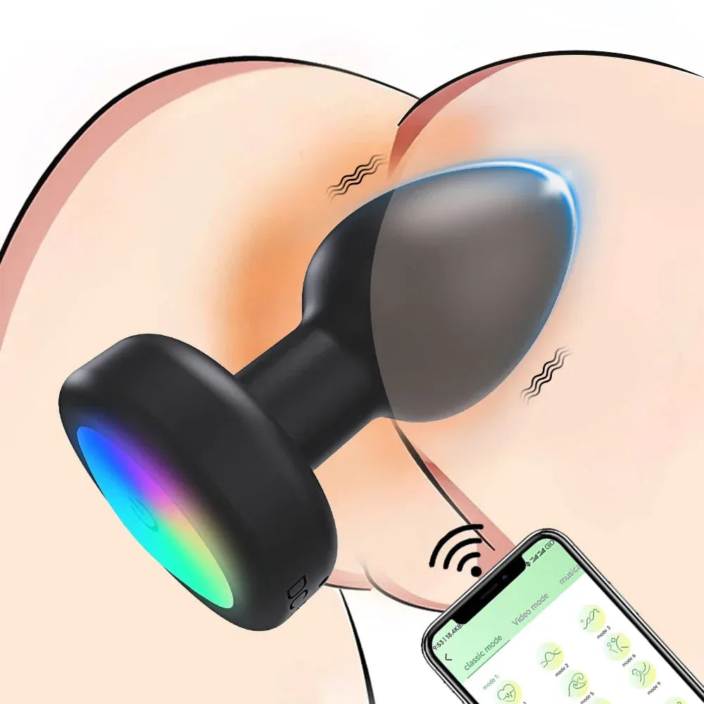 Bluetooth Anal Vibrator Prostate Massager for Enhanced