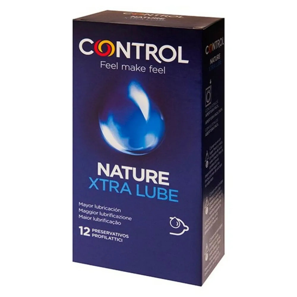 Condoms By Control Nature Extra Lube 12 Uds