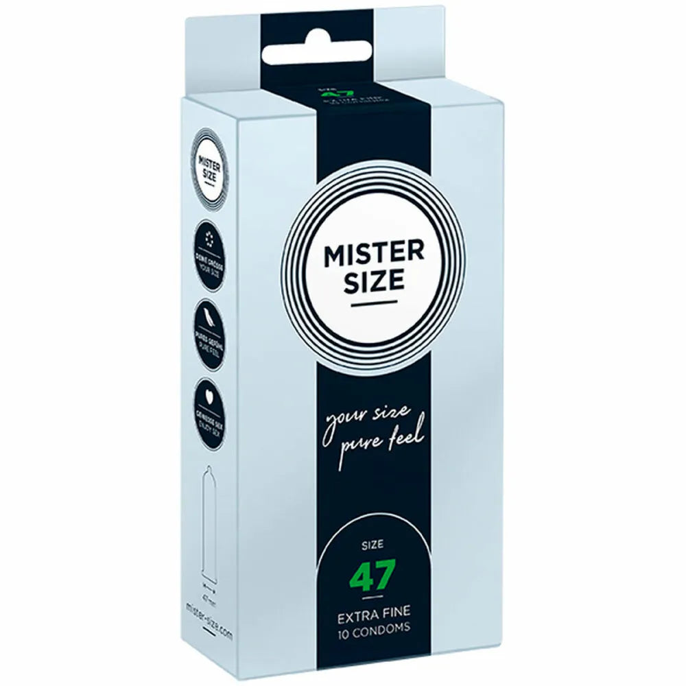 Condoms By Mister Size 04136400000 Extrafine 47 Mm