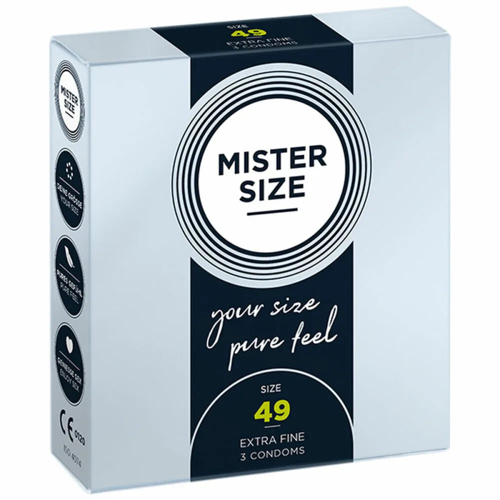 Condoms By Mister Size Extrafine 49 Mm