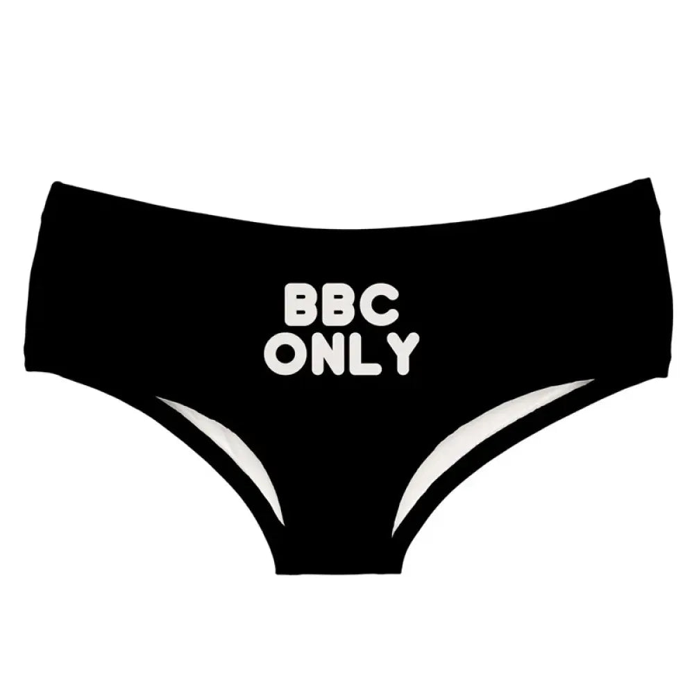 DeanFire Super Soft 3D Panties Underwear BBC ONLY Letters