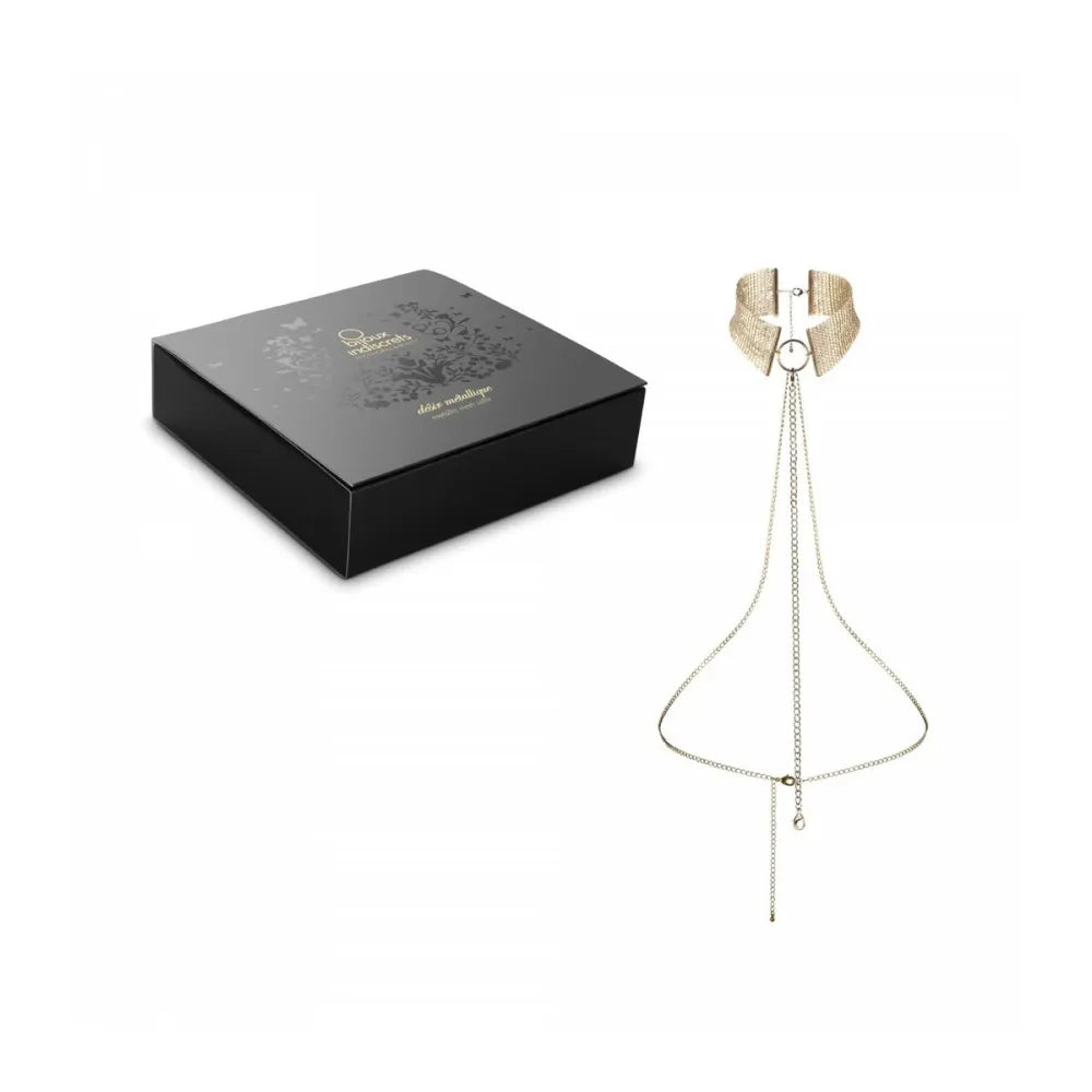 Desir Metallique Collar Gold By Bijoux Indiscrets 145