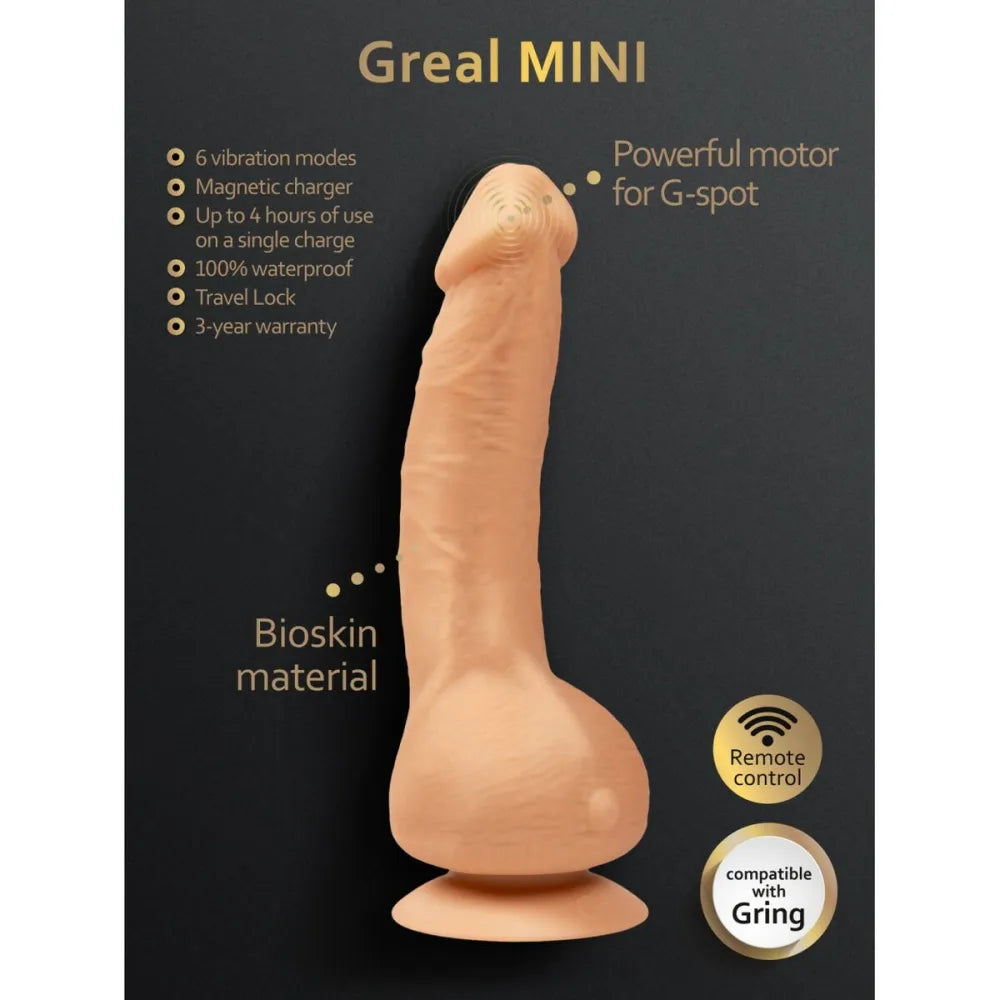 Dildo By Gvibe Greal Mini Natural