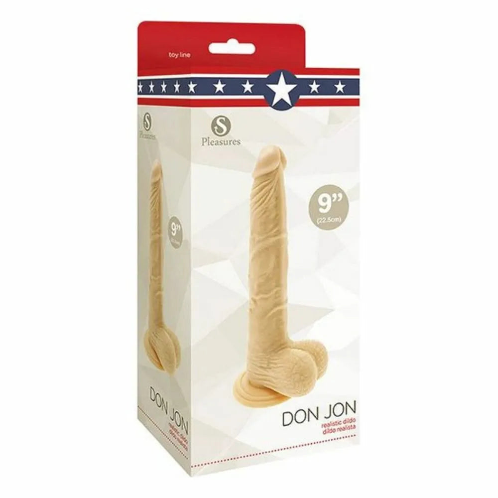 Dildo By S Pleasures Don Jon Pvc 4 Cm 20 Cm