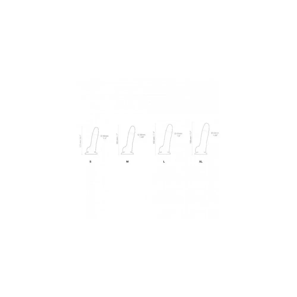 Dildo By Straponme Realistic Black S