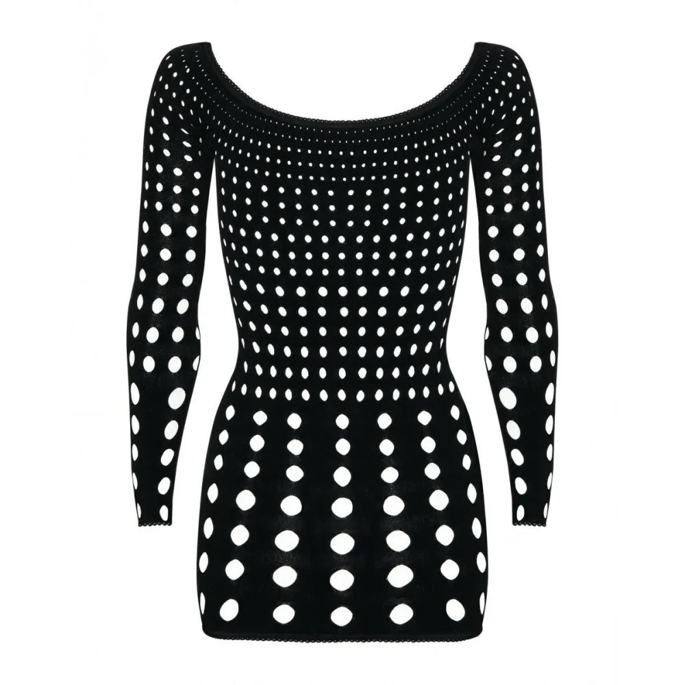 Dress By Obsessive Rocker Black S/M/L