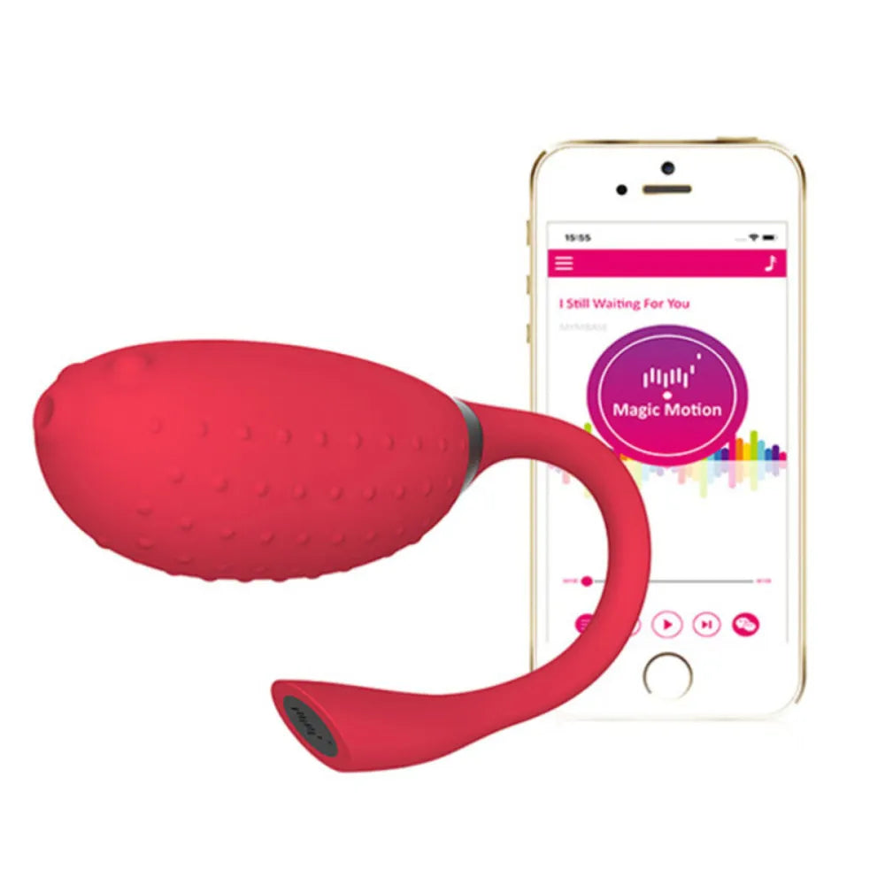 Egg Vibrator By Magic Motion Fugu Red