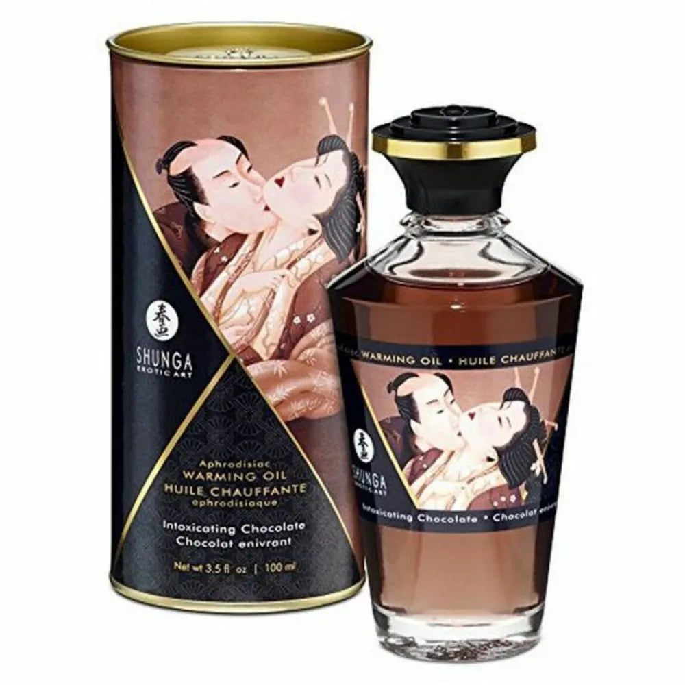 Erotic Massage Oil By Shunga 100 Ml Chocolate