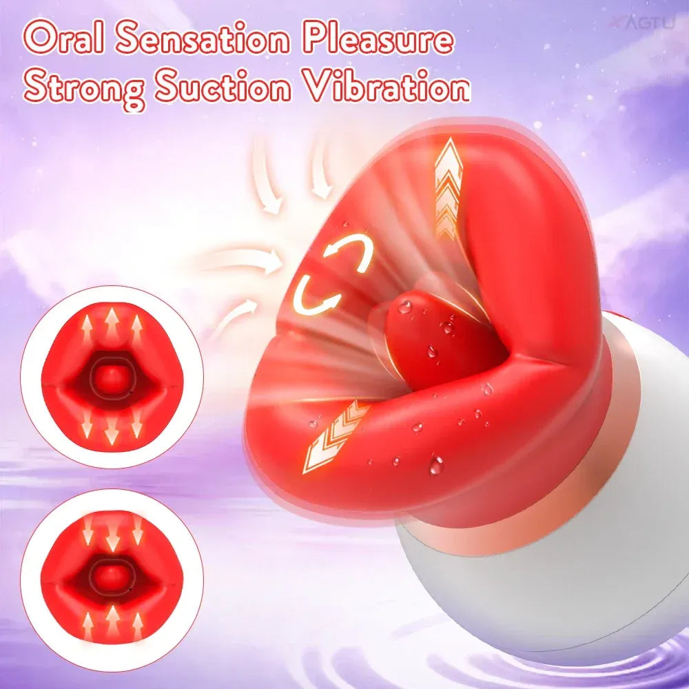 Female G Spot Vibrator for Oral Stimulation