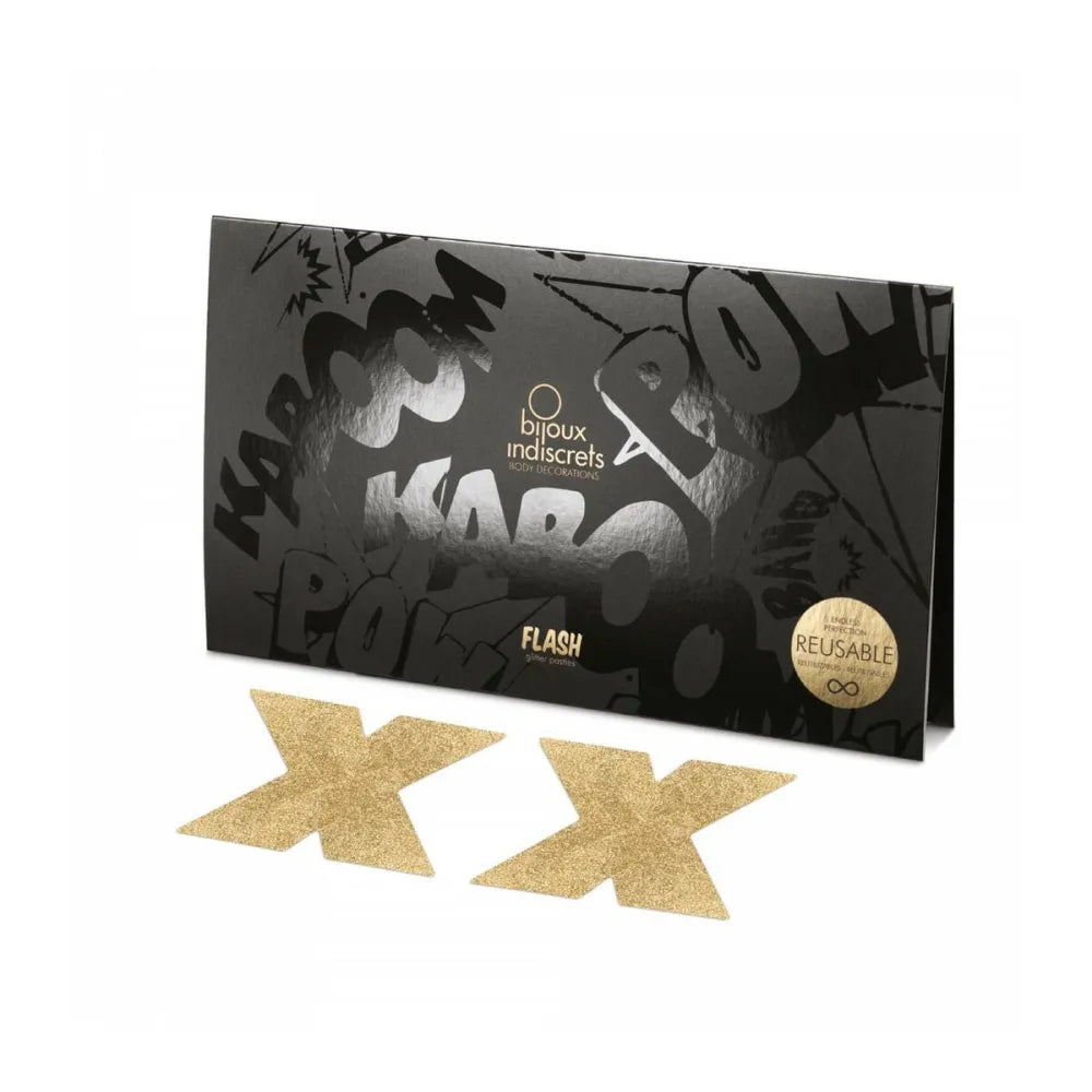 Flash Cross Gold By Bijoux Indiscrets Flash