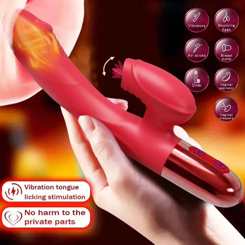 G Spot Vibrator Heating Clitoral Stimulation