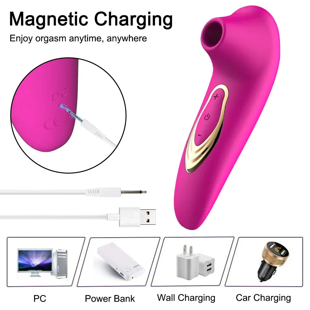 Intense Clit Sucker Vibrator for Women