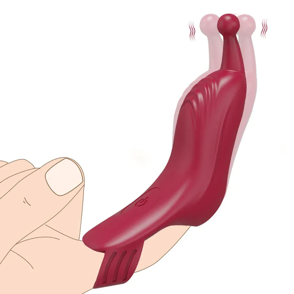 Intense Finger Vibrator for Women - Nipple & Clit