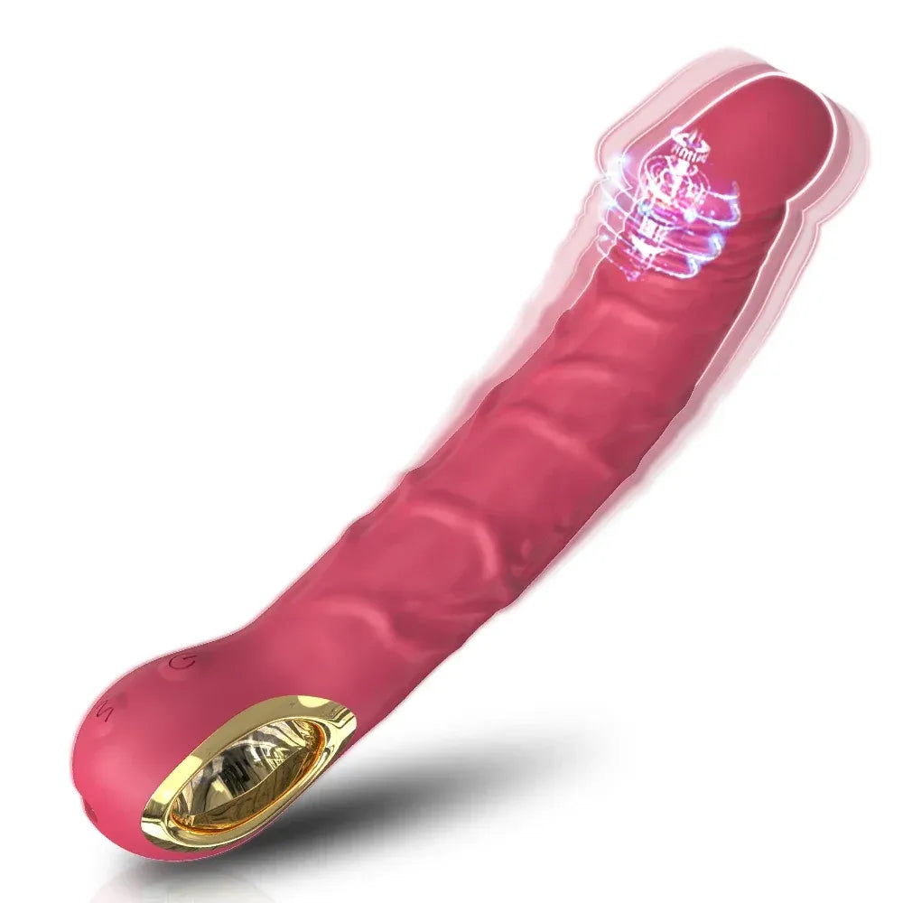 Intense Vibrating Dildo for Female Pleasure