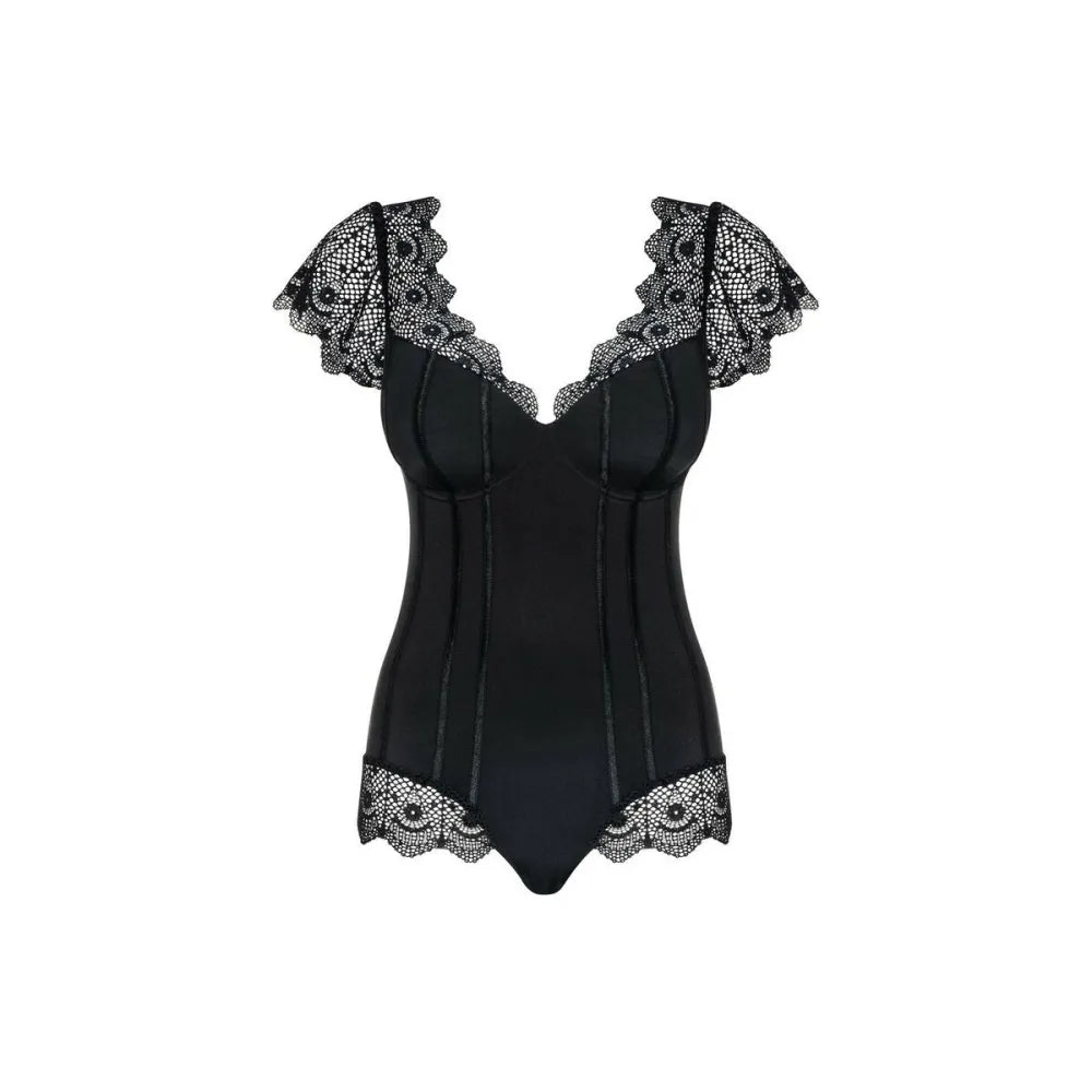 Leotard By Obsessive Moketta S/M Black