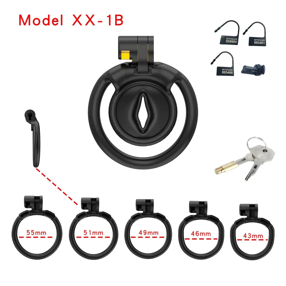 Lightweight Chastity Cage Cock Lock For Men Bondage Sex Toy