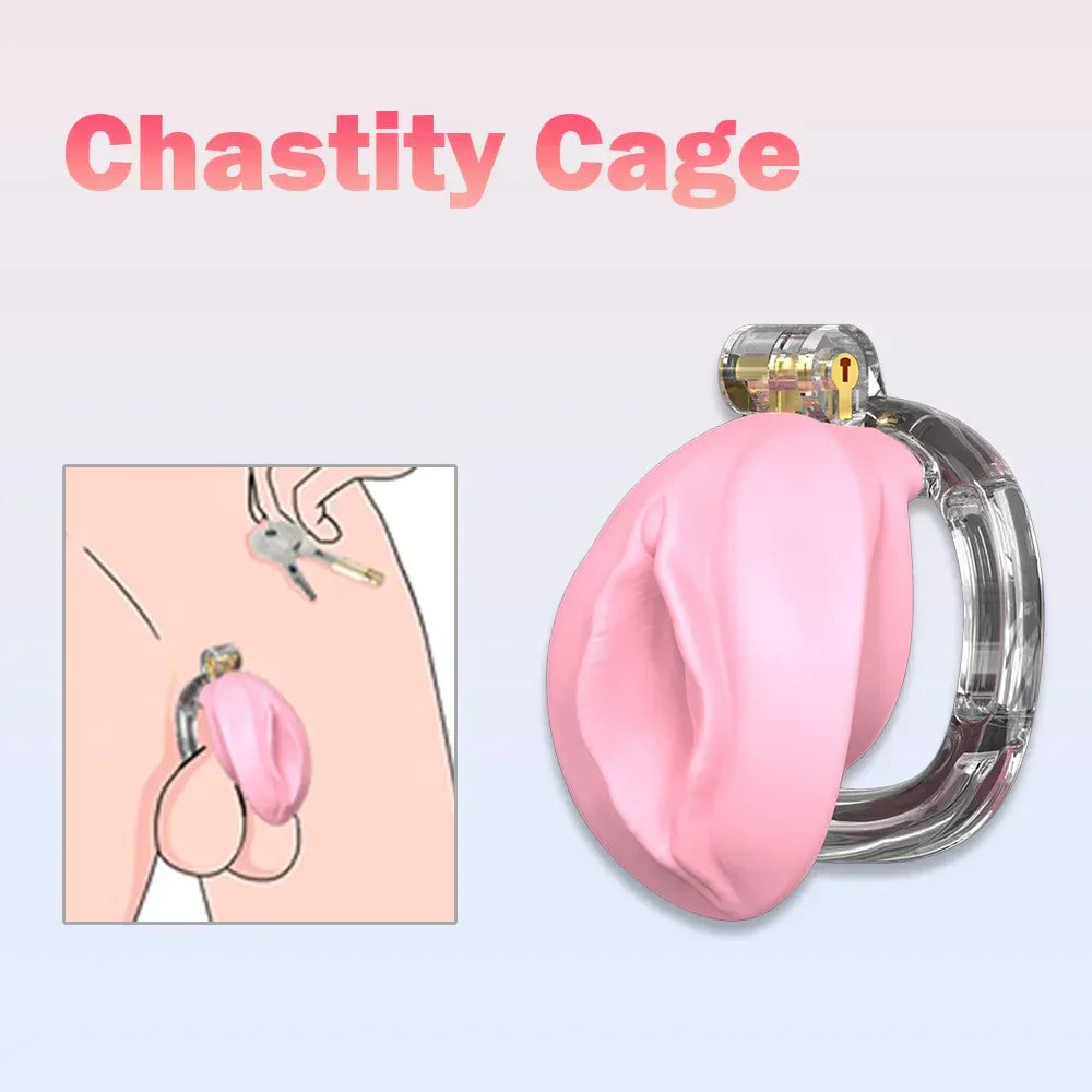 Lightweight Male Chastity Cage Bandage Cock Cage for Bdsm