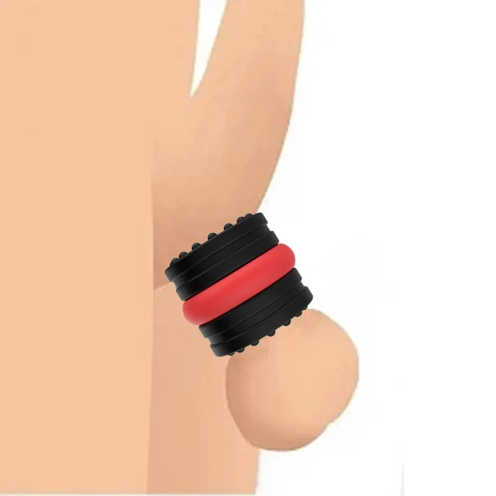 Locking Cock Ring For Men Delay Ejaculation & Scrotal