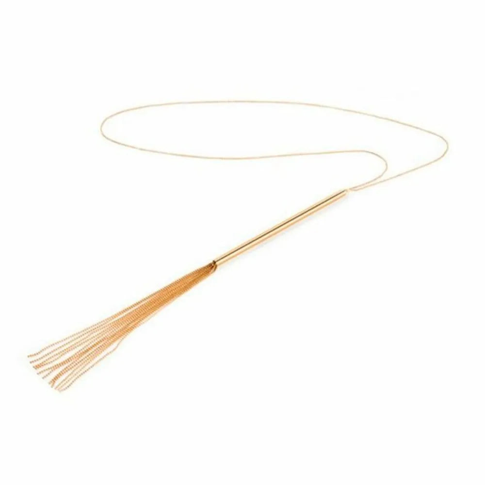 Magnifique Whip Necklace Gold By Bijoux Indiscrets 10720