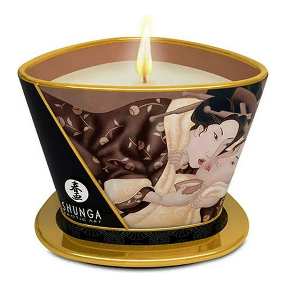 Massage Candle By Shunga 8401400 Chocolate 170 Ml