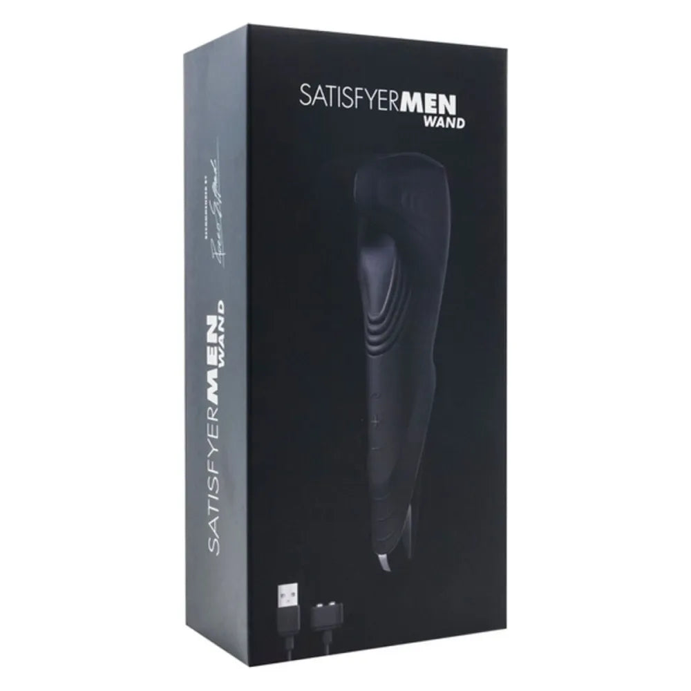 Mens Wand-Masturbator By Satisfyer Black