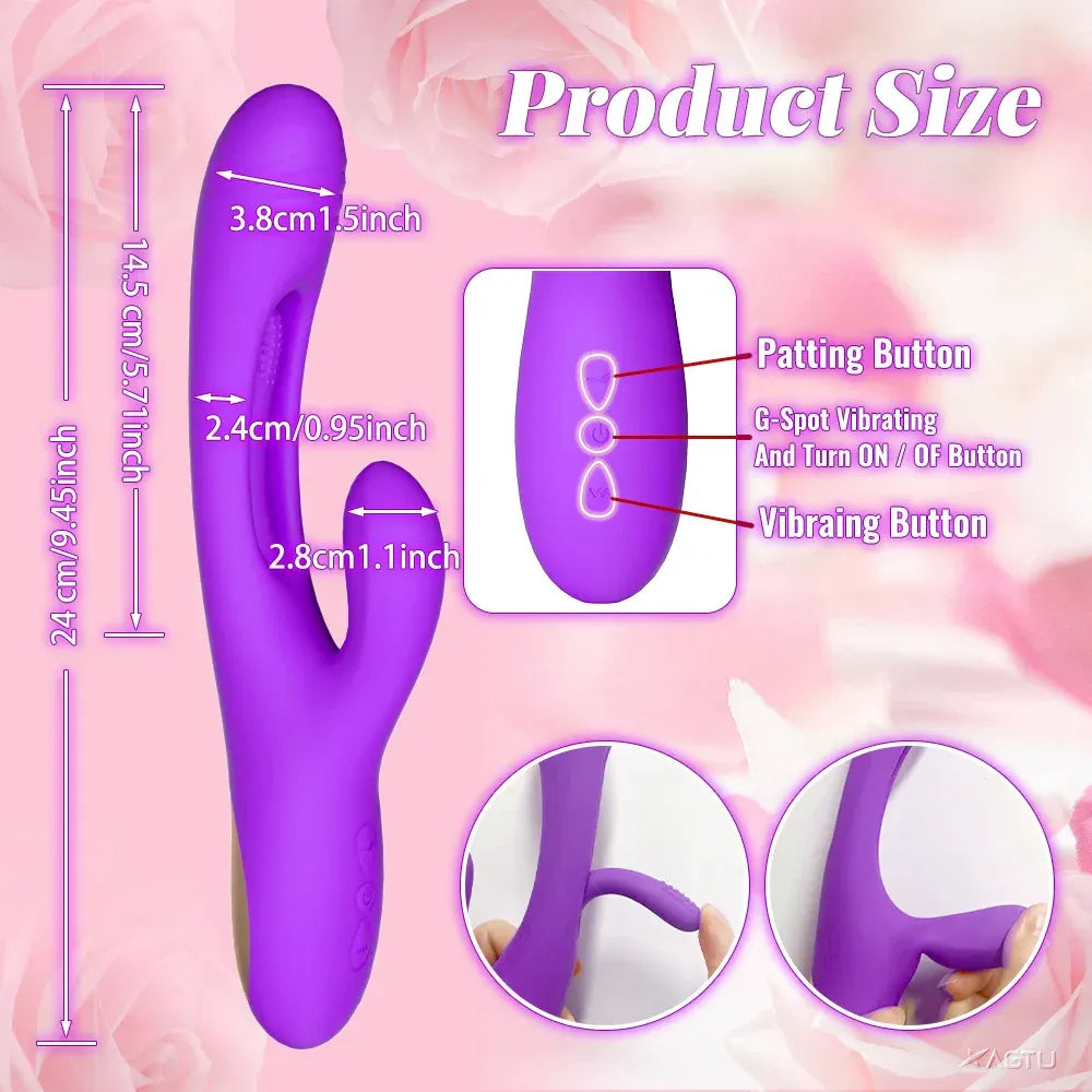 Rabbit Vibrator for Women G Spot Stimulator Masturbator