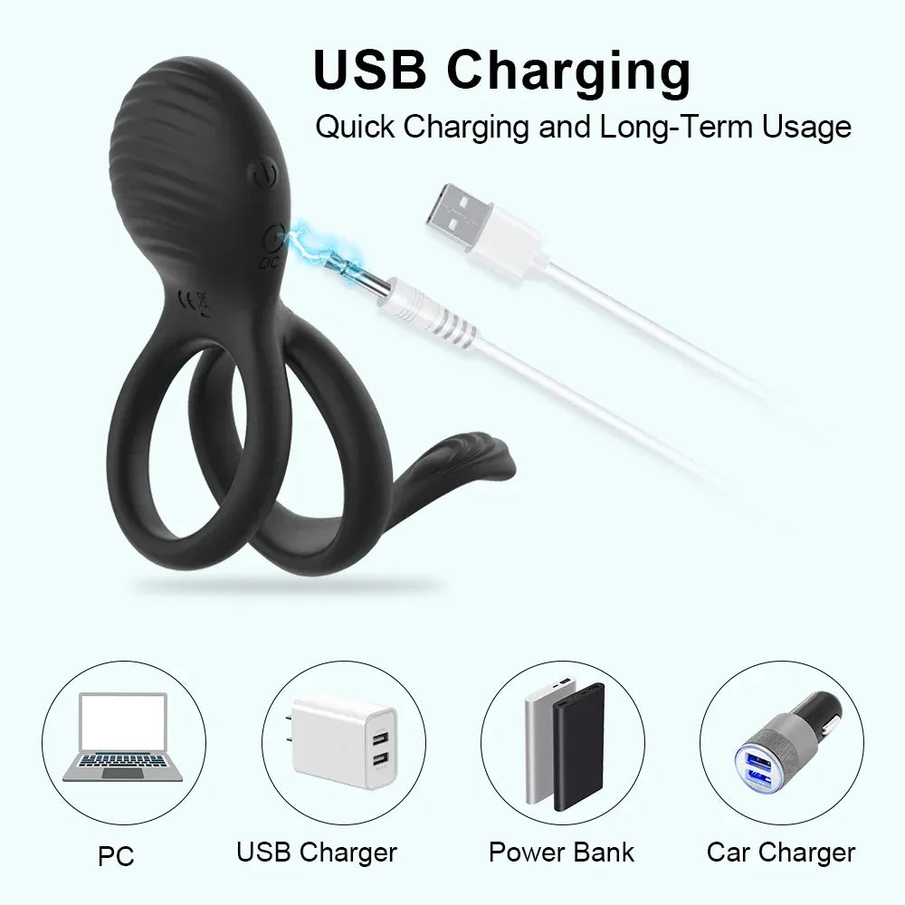 Remote Control Delay Ring for Men