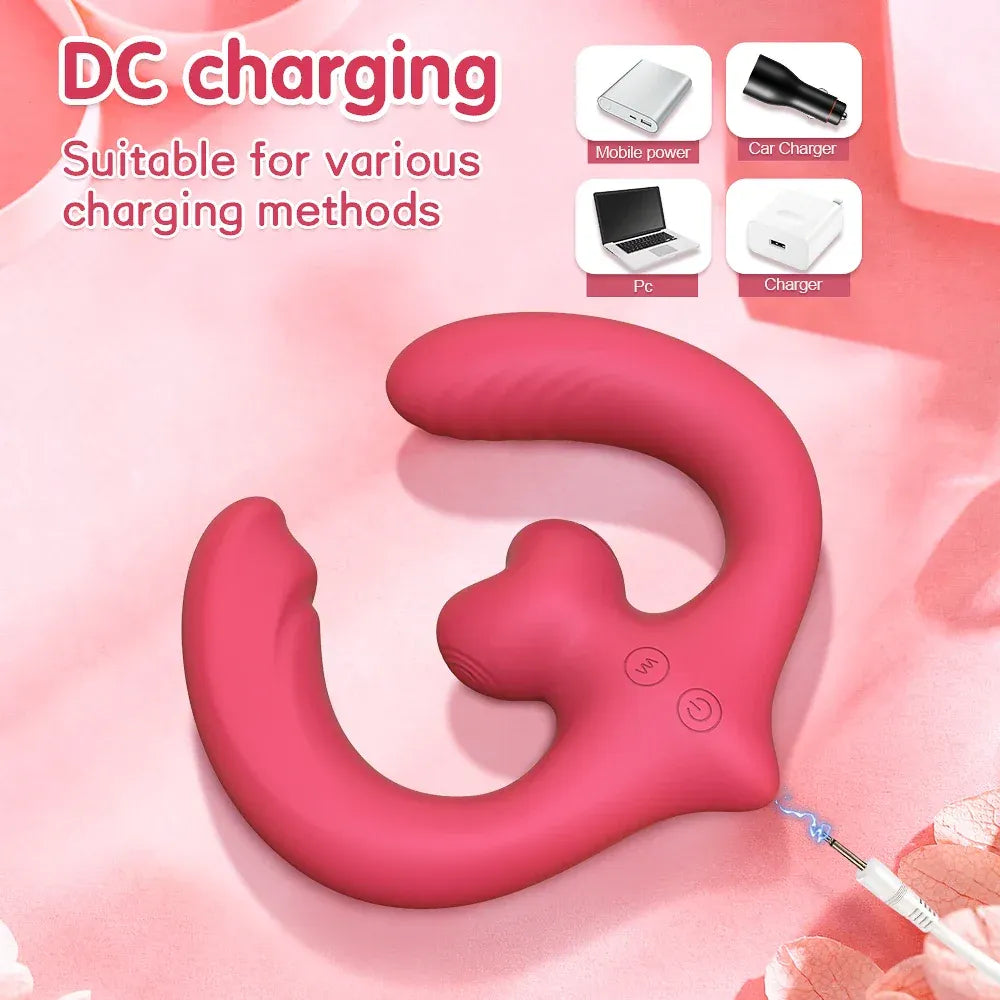 Remote Control Double Ended Vibrator for Women G Spot