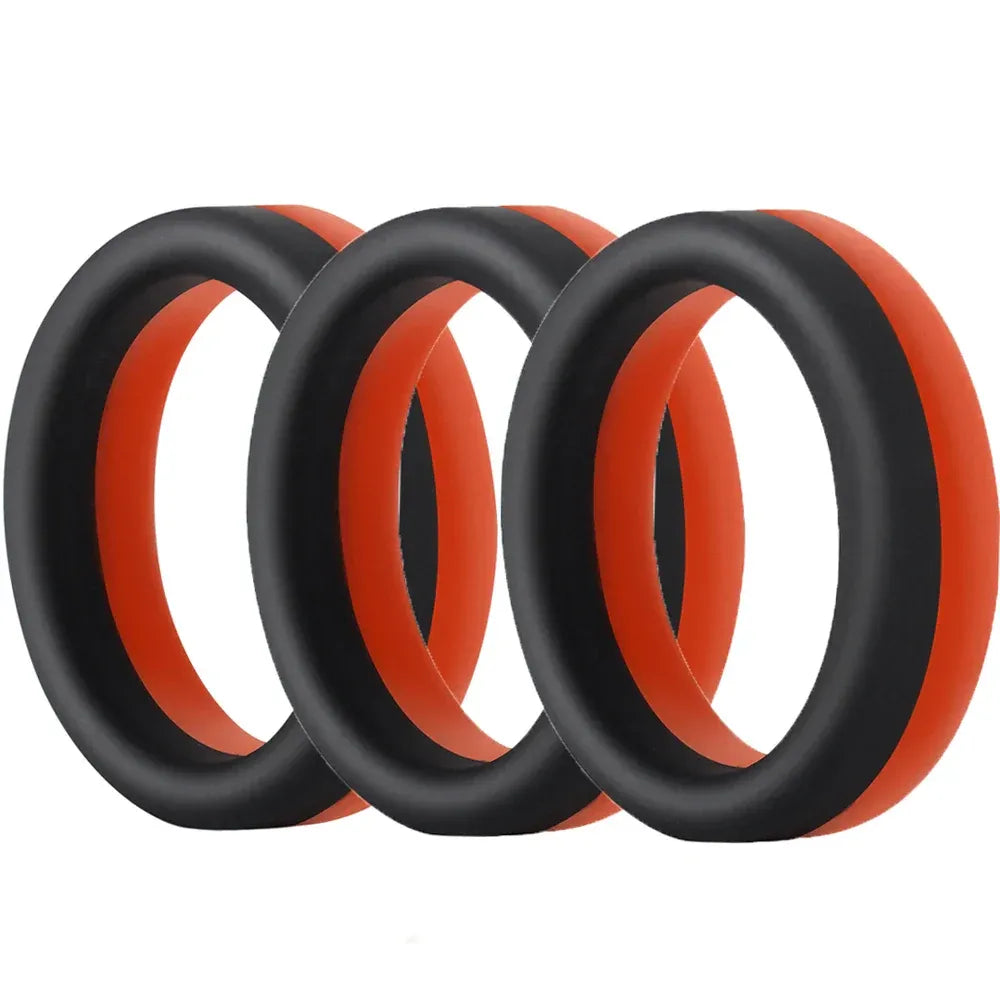 Silicone Cock Ring For Men Delay & Stretcher