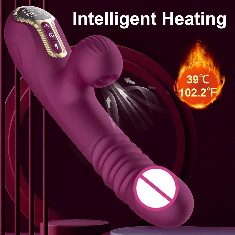 Telescopic Clit Sucker G Spot Stimulator