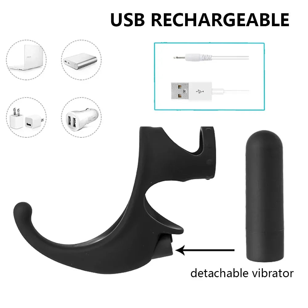 Vibrating Cock Ring For Men Enhance Pleasure